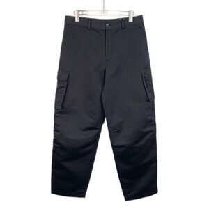 Louis Vuitton Black Cargo Pants With Zipper Pockets Mens